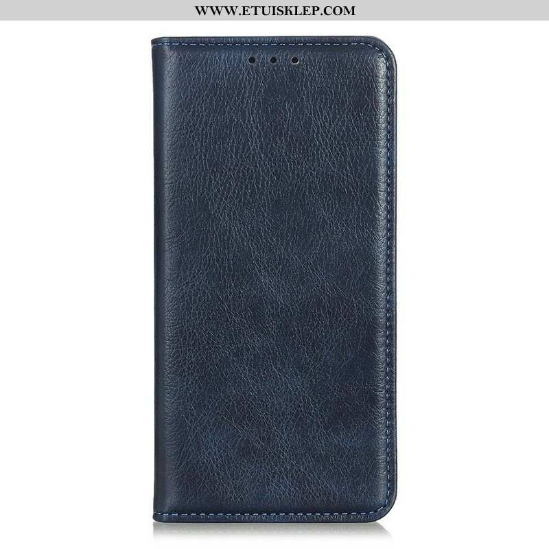 Etui Na Telefon do Xiaomi Redmi Note 10 5G Etui Folio Liczi Split Skórzana Tekstura